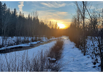 Kelowna hiking trail Mission Creek Regional Park