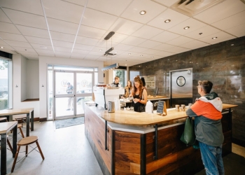 Moja Coffee - North Vancouver, BC Café - Restaurant Entrance Image