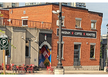 Cambridge cafe Monigram Coffee Roasters