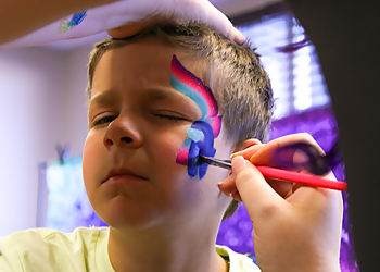 Kingston face painting MoonCat Body Art