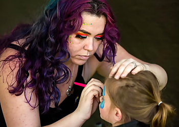 Kingston face painting MoonCat Body Art