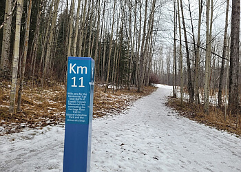 Prince George hiking trail Moore's Meadow Nature Park