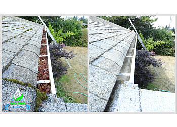 Nanaimo gutter cleaner Moss Bros. Exterior Cleaning