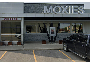 Newmarket steak house Moxies Newmarket Restaurant