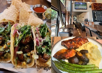 Victoria steak house Moxies Yates