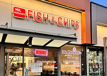 Surrey fish and chip Mr Pickwick's Fish & Chips