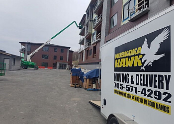 Huntsville moving company Muskoka Hawk Moving & Delivery Inc.