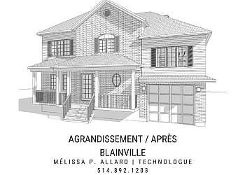 Saint Jerome residential architect Mélissa Allard Technologue en Architecture