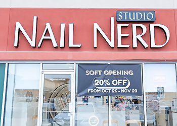 St Albert nail salon Nail Nerd Studio