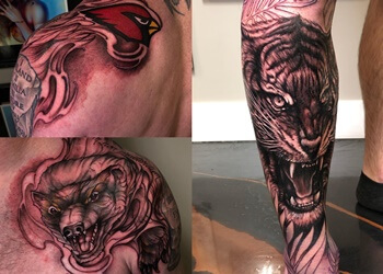 Medicine Hat tattoo shop Ninth Tail Tattoo and SMP