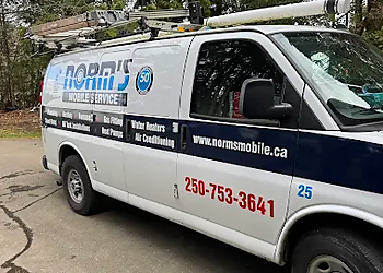 Norm's Plumbing, Heating & Air Conditioning - Nanaimo, BC Plumbers - Service Vehicle Image
