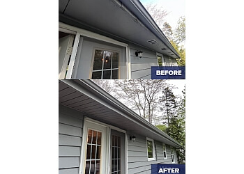 Halifax gutter cleaner Northern Seamless Gutters