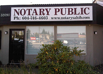 Abbotsford notary public Notary Sahib
