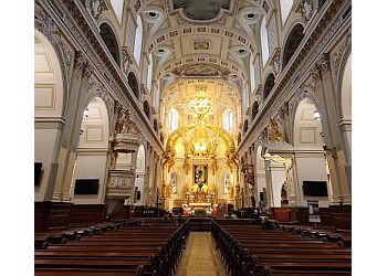 Quebec church Notre-Dame de Québec Basilica-Cathedral