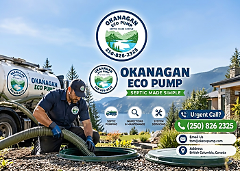 OK Eco Pump - Kelowna, BC Septic Tank Services - Service Highlights