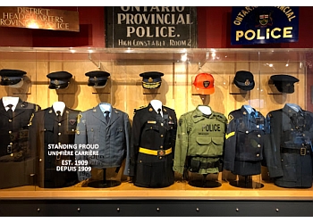 Orillia places to see Ontario Provincial Police Museum