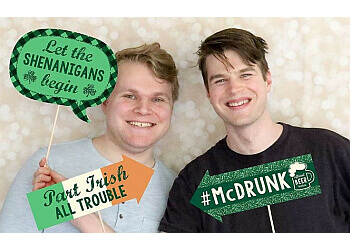 Red Deer photo booth company On The Mark Photobomb