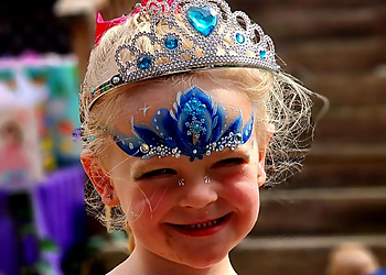 Sherwood Park face painting Painted Parrot Facepainting