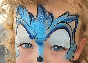 Sherwood Park face painting Painted Parrot Facepainting