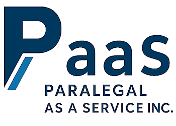  Paralegal as a Service Inc. - Burnaby, BC Paralegals - Office Signage Image