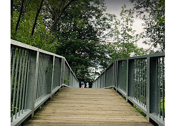 Drummondville hiking trail Parc Woodyatt