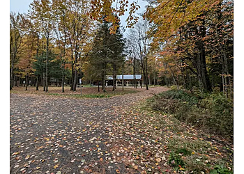 Drummondville hiking trail Parc du Sanctuaire