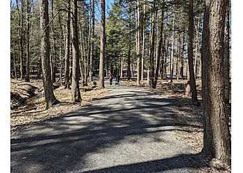Drummondville hiking trail Parc du Sanctuaire
