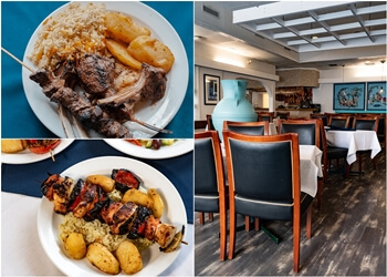 Airdrie mediterranean restaurant Paros on Main