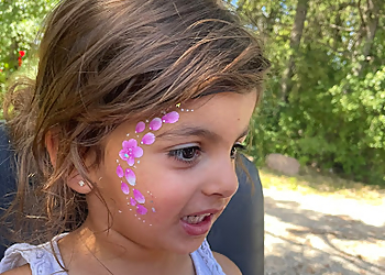 Milton face painting PartyTO Milton