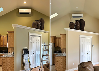Passionate Painters - Moncton, NB Painters - Before and After Image