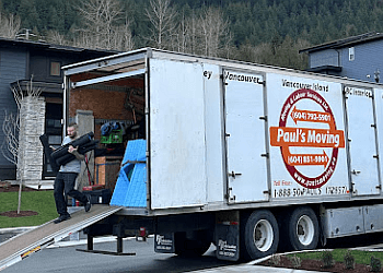 Prince George moving company Paul's Moving and Labour Services Ltd.