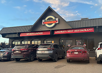 Airdrie sports bar Pauls Pizza Airdrie