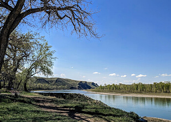 Lethbridge hiking trail Pavan Park