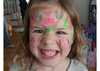 Peterborough face painting Pepper The Clown