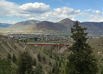 Kamloops hiking trail Peterson Creek Park
