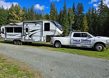 Kamloops towing service Phil's Towing & Transport Ltd.