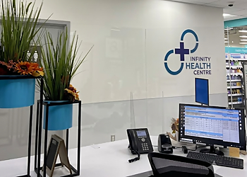PinPoint-Infinity Health - Oakville, ON Walk-In Medical Clinics - Reception Area Image