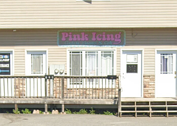 Saint John cake Pink Icing