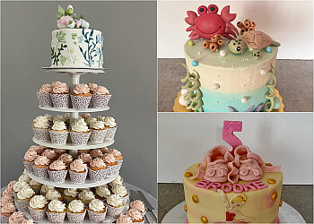 Saint John cake Pink Icing