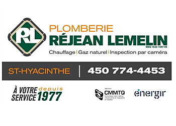 Saint Hyacinthe plumber Plomberie Réjean Lemelin Inc.