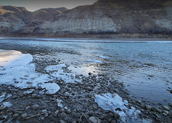 Lethbridge hiking trail Popson Park