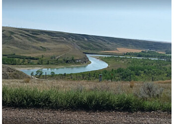 Lethbridge hiking trail Popson Park