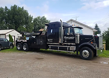 Hamilton towing service Precision Towing