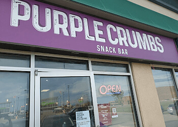 Grande Prairie bakery Purple Crumbs Snack Bar