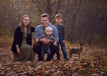 Prince George babies and family photographer Purple Moose Portraits