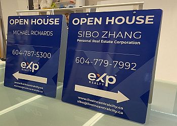 Port Coquitlam sign company Quarter Cheaper Signs