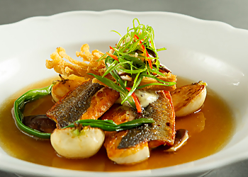 Burlington french cuisine Quatrefoil Restaurant