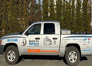 Quick Fix Appliances - Surrey, BC Appliance Repair Services - Truck Image