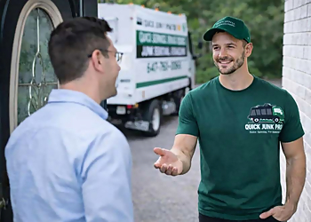 Quick Junk PRo - Mississauga, ON Junk Removal - Job Site Image