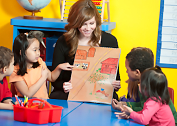 Rainbow Daycare - Edmonton, AB Preschools - Group Class Image